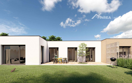 FINREA│ Štýlový 4-izbový dom (101,65 m²) v dvojdome – Martin, Priekopa