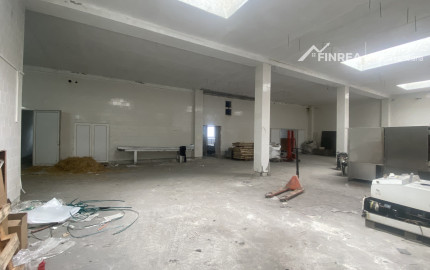 FINREA│ Prenájom skladovej haly – 1 320 m² Vrútky