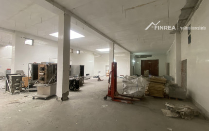 FINREA│ Prenájom skladovej haly – 1 320 m² Vrútky