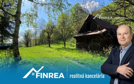 FINREA│Na predaj pozemok 1336 m² s chatou (43 m²) v krásnom prostredí obce Belá pri Žiline