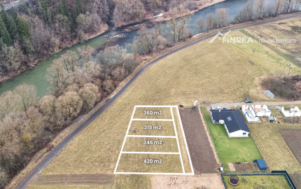 FINREA│Pozemky Medzibrodie n. Oravou 315 m2 - 517 m2