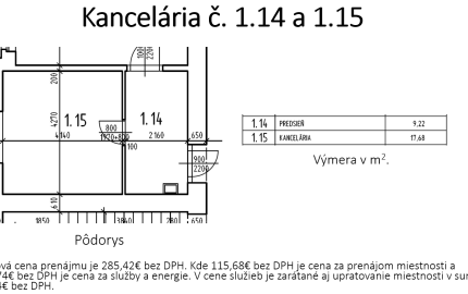 FINREA│ PRENÁJOM KANCELÁRSKYCH PRIESTOROV V CENTRE MESTA – THURZOVA ULICA, MARTIN