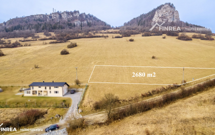 FINREA│Pozemok 2680 m2 Vyšný Kubín - krásne výhľady