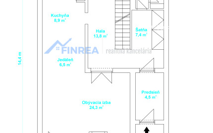 FINREA│Priestranný rodinný dom s garážou, zimnou záhradou a vírivkou v obľúbenej lokalite Stráne, Martin
