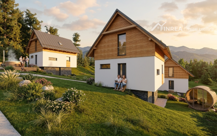 FINREA│Chatky pod Hoľou – moderné bývanie v srdci Oravy