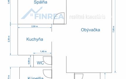 FINREA │Moderný 2-izbový byt v Martine - Priekope