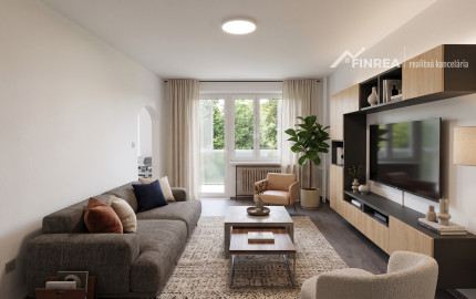 FINREA│Veľkometrážny (85m2) 3-izbový byt po rekonštrukcii, Vrútky