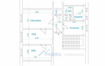 FINREA│3-izbový priestranný byt 81m2 v Martine