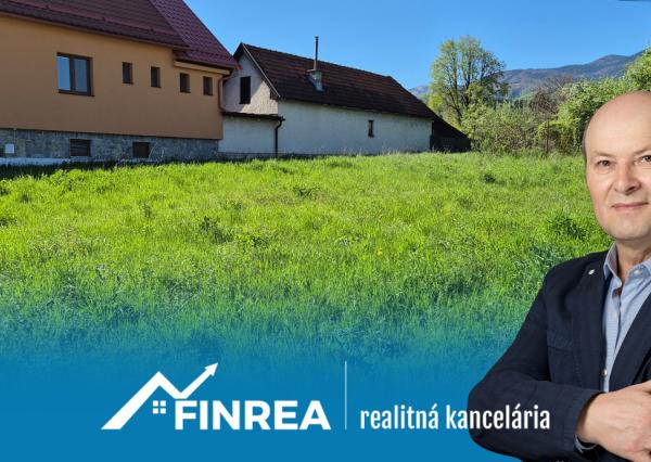 FINREA │ Lukratívny pozemok 632 m² v Turanoch pri Martine,  s prístupovou cestou v osobnom vlastníctve