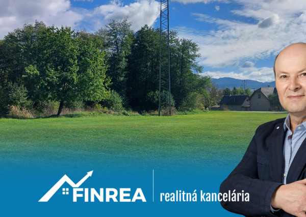 FINREA │ Pozemok 1625m2 vhodný na stavbu rodinného domu v obci Sučany, okr. Martin, ZNÍŽENÁ CENA!