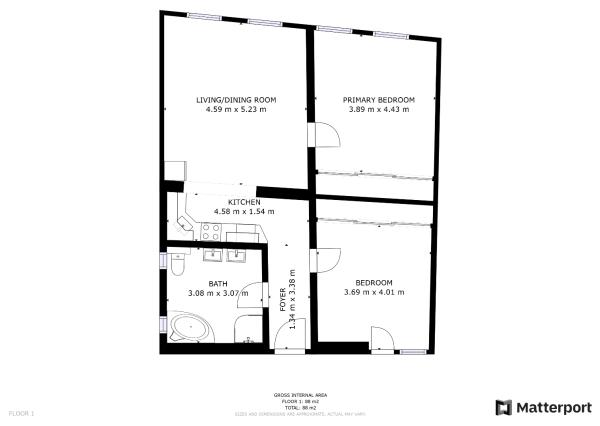 FINREA│3 izbový zariadený byt (79,5m2) Vrútky-Centrum