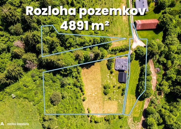 FINREA│Vidiecky dom na veľkorysom pozemku v Zázrivej