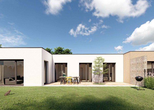 FINREA│ Štýlový 4-izbový dom (101,65 m²) v dvojdome – Martin, Priekopa