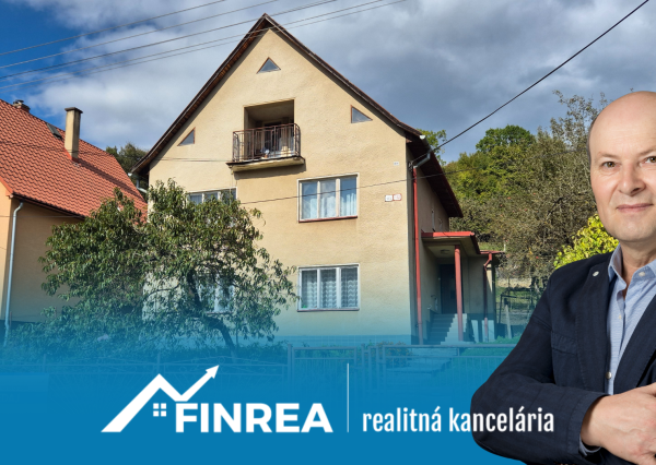 FINREA│Predaj rodinný dom na pozemku 1602 m² - Pov. Bystrica