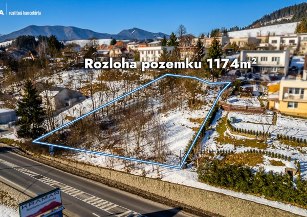 FINREA│EXKLUZÍVNE Jedinečný pozemok na Malom Bysterci