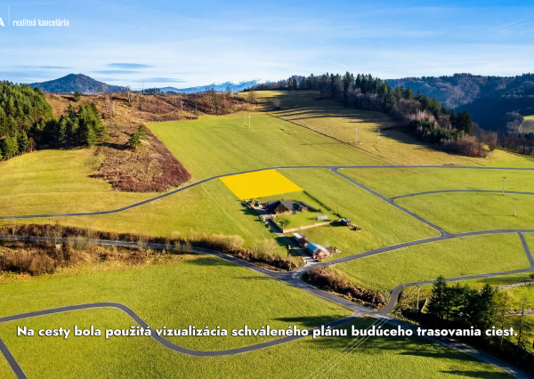 Slnečný pozemok  Dolný Kubín - Kňažia