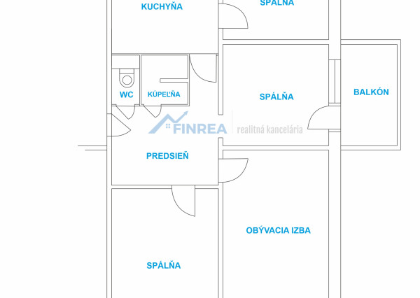 FINREA│4izbový byt v Martine - Priekope na predaj, 83m