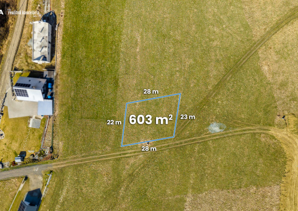 FINREA │Stavebný pozemok v Pribiši 603 m2
