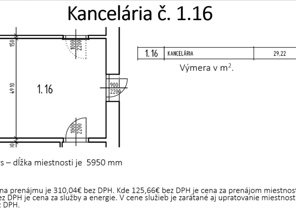FINREA│ PRENÁJOM KANCELÁRSKYCH PRIESTOROV V CENTRE MESTA – THURZOVA ULICA, MARTIN
