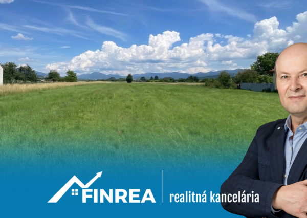FINREA│ Slnečné stavebné pozemky v časti Priekopa pri Martine, 2x650m2