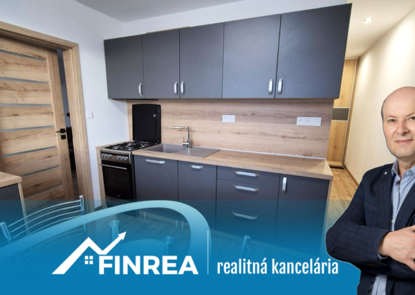 FINREA│Komfortný 2-izbový byt 56 m² s balkónom v Martine, časť Sever