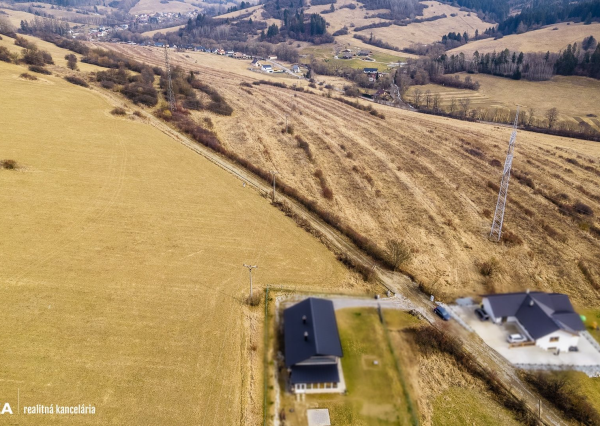 FINREA│Pozemok 2680 m2 Vyšný Kubín - krásne výhľady