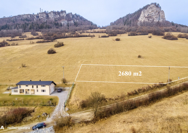 FINREA│Pozemok 2680 m2 Vyšný Kubín - krásne výhľady