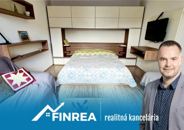 FINREA│1-izbový byt s balkónom v obľúbenej lokalite - Bysterec