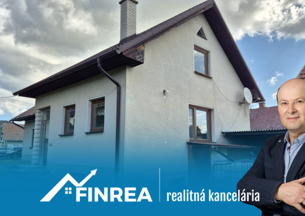 FINREA│Rodinný dom na predaj – Slovenské Pravno