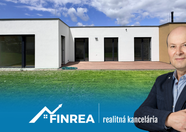 FINREA│ Štýlový 4-izbový dom (101,65 m²) v dvojdome – Martin, Priekopa