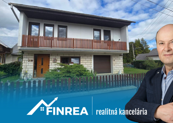 FINREA│ Rodinný dom Valča, okr. Martin