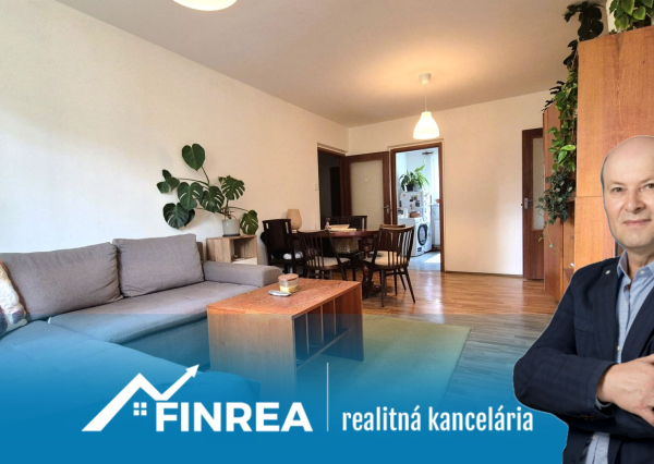 FINREA │3 izbový byt na prenájom - Martin, Jahodníky