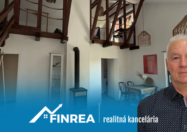 FINREA│Moderný 3-izbový rodinný dom s ateliérom, Turčianske Jaseno