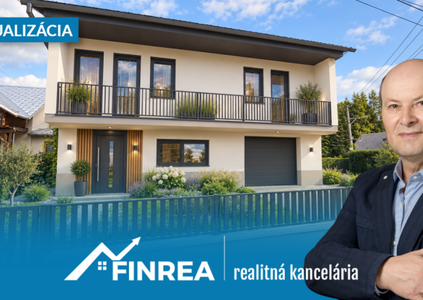FINREA│ Dom s garážou, dielňou a záhradou – Valča, okr. Martin