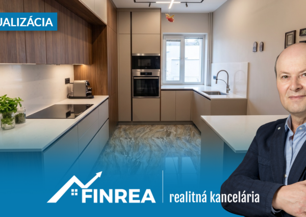 FINREA│3-izbový priestranný byt 81m2 v Martine