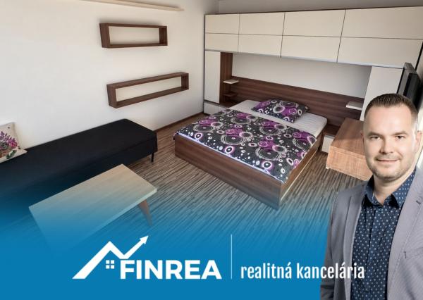 FINREA│Zariadený 1-izbový byt s balkónom v top lokalite Bysterec