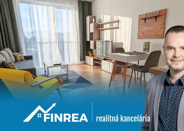 FINREA│Zariadený 1-izbový byt na prenájom - Martina Hattalu