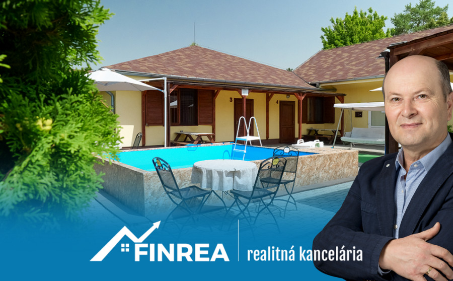 FINREA│ Zabehnutý apartmánový dom v areáli termálnych kúpeľov so stálou klientelou, Patince