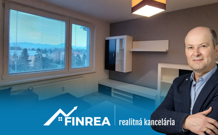 FINREA│ 2-izbový byt s balkónom, 53m2, Martin - Sever
