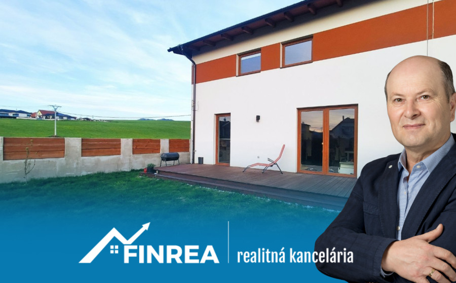 FINREA│ Novostavba - 4 izbový moderný rodinný dom v obci Diaková, okr. Martin