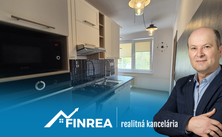 FINREA│3izbový byt v centre Martina, 65m2