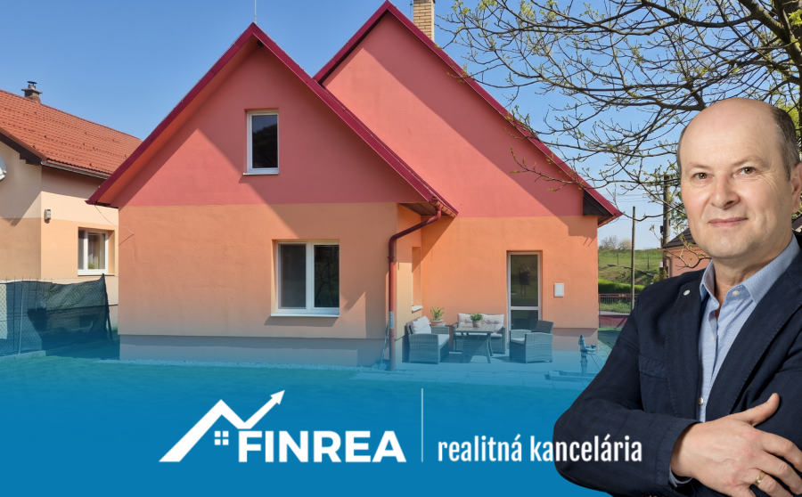 FINREA│Rodinný dom v obci Slovenské Pravno s krásnym výhľadom na prírodu