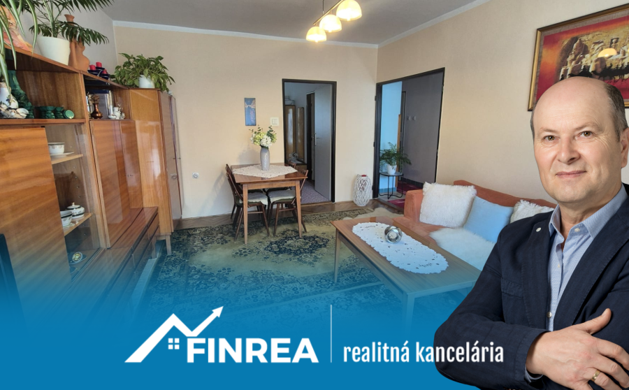 FINREA│Priestranný 3-izbový byt so záhradkou, 94m2 v Priekope, okr. Martin