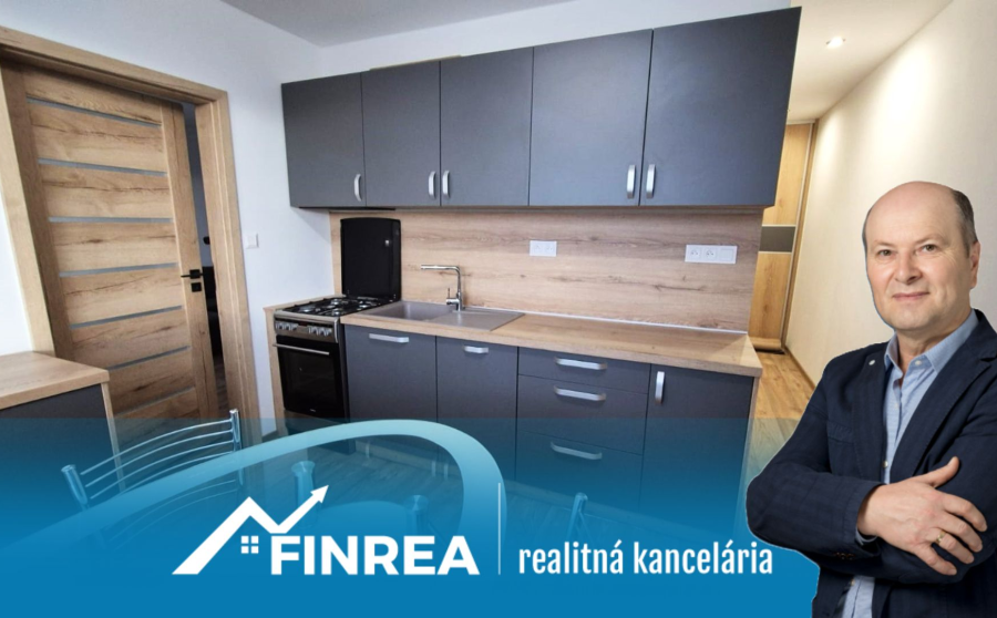 FINREA│Komfortný 2-izbový byt 56 m² s balkónom v Martine, časť Sever