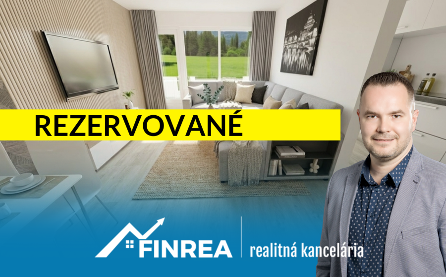 FINREA│REZERVOVANÉ 3,5-izbový byt s dvoma balkónmi na Bystereci - SNP