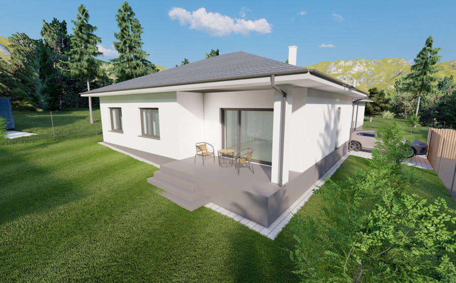 FINREA│ Novostavba 4-izbový rodinný dom bungalov | 107 m² | pozemok 464/468 m², Karvaša a Bláhovca, Vrútky