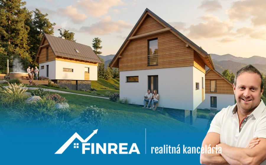 FINREA│Chatky pod Hoľou – moderné bývanie v srdci Oravy