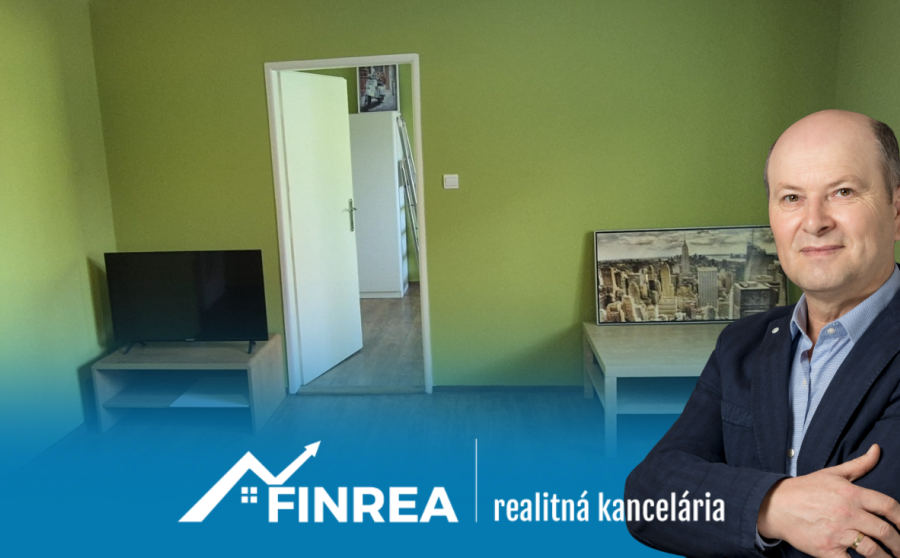 FINREA │2-izbový byt na prenájom v centre Martina