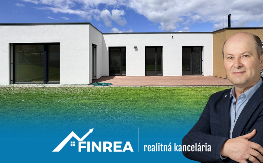 FINREA│ Štýlový 4-izbový dom (101,65 m²) v dvojdome – Martin, Priekopa