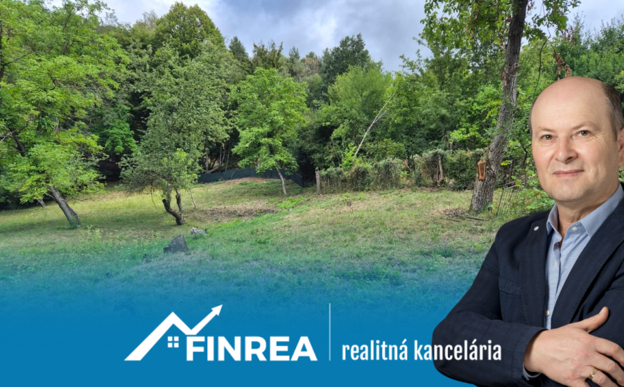 FINREA│ Perspektívny stavebný pozemok 1040 m² vo Vyhniach